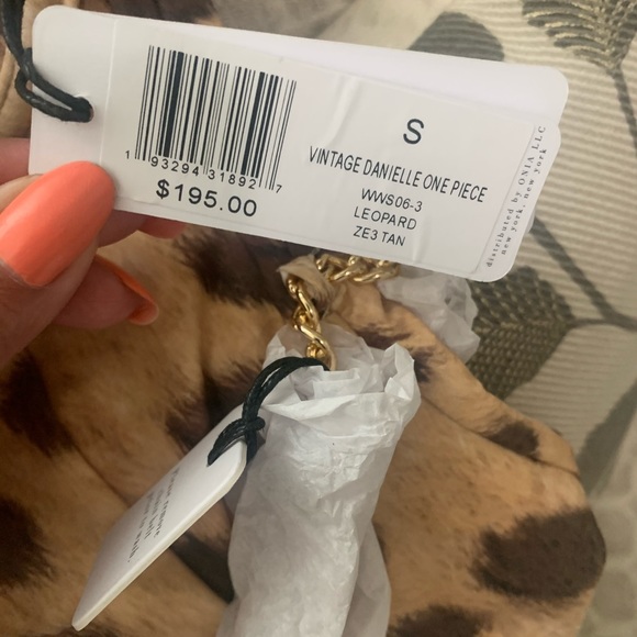 WeWoreWhat Leopard Print One Piece Swimsuit - Picture 7 of 8